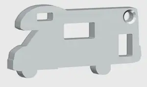Hymer Camp C524 RV Keychain