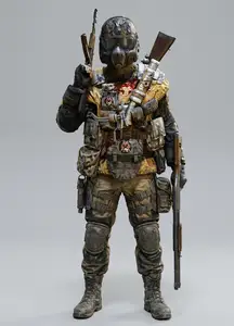 Video Games - Metro 2033 - Artyom Geared Up - 2010