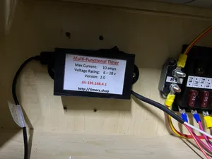 Digital 12 Volt Power Supply Timer Enclosure