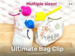 Ultimate Bag Clip (with Lid - easy access!)