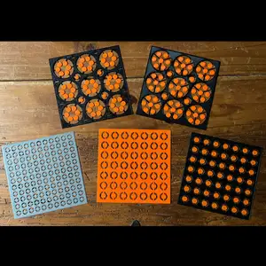 Shooting targets for airguns - Fits standard 140x140mm target holder