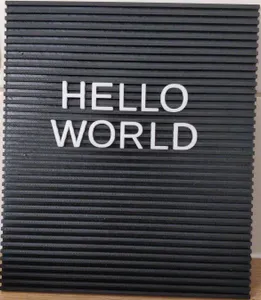 Letter Board (Customisable)