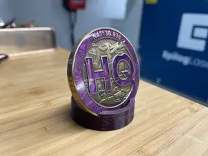 Challenge Coin Holder - upright display