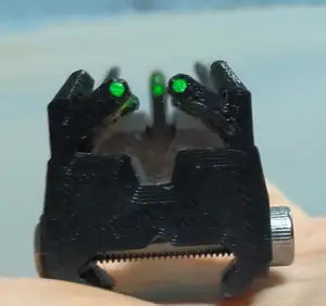 Fibre optic (filament) Picatinny Iron Sights