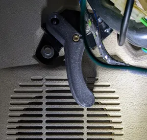 BMW E30 hood latch release lever