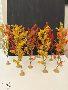Miniature Tree Bases - Floral Pick Stands for Lemax, Spooky Town, Tabletop Gaming & Dioramas