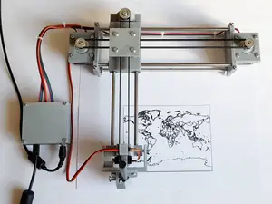 Drawing machine and vinyl cutter - high precision, compact, low cost