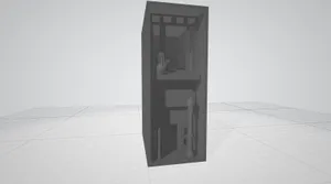 Simple book nook