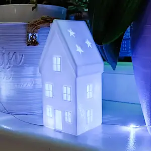 Big Christmas House Tea Light