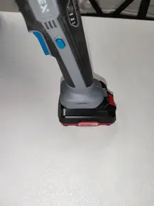 Parkside X20v Team battery in Ferrex tool (battery enter from same side as adapter)
