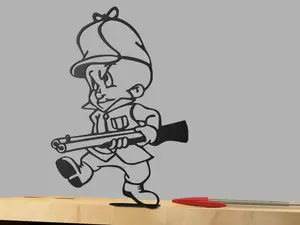 Elmer Fudd - It's wabbit hunting season