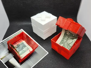 Break-Open Gift Box (pauses during print)