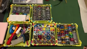 Donut's Beyblade X Gridfinity-ish parts