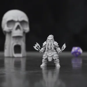 The Female Dwarf Warrior - DnD Tavern