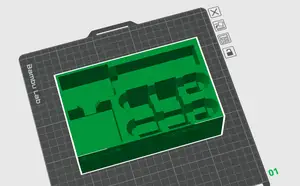 Bambu Lab spare parts box (Remix)