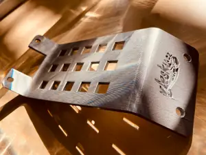KTM 350 EXC-F SIX DAYS mini držák značky / mini plate holder