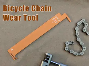 Bicycle chain wear indicator