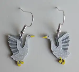 Goose earrings
