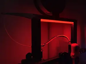 Ender 3 RGB light bar / led strip diffuser neopixel