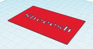 Joke Card - Sheesh