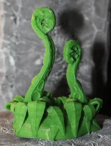 Tabletop plant: Double Fern Tentacle (17 Leaves)