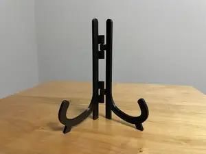 Print in Place Picture Easel and Plate Stand