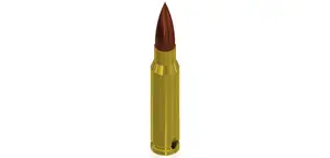 Bullet keychain