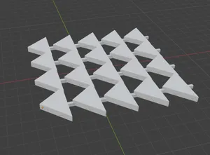 Triangle Fabric TPU Scalable