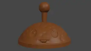 Plants vs Zombies inspired, Potato Mine, Tabletop DnD miniature