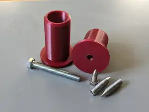 Pegs for a hockey goal