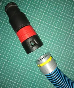 Hose (OD 40 mm) click connector for BOSCH "click and clean"