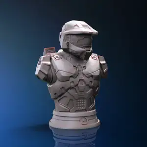 Master Chief bust