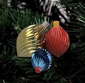 Christmas tree toy in the form of a spiral