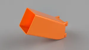 Cable holder for Ikea Skadis