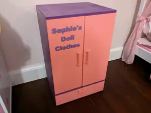 Dresser for 18-inch Doll Clothes