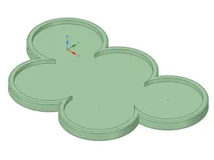 5x32mm organizer base plate