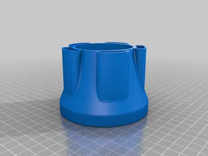 Cone air filter housing