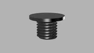 3/8th BSP threaded plug