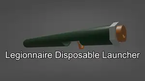 Legionnaire disposable airsoft rocket launcher