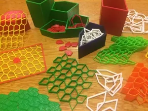 Every convex tessellating pentagon - for boxes, bracelets, cookie cutters, and wallpaper
