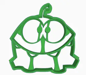 Om nom Cookie cutter