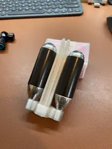 Double 16g CO2 cartage + double Tyre Lever Holder