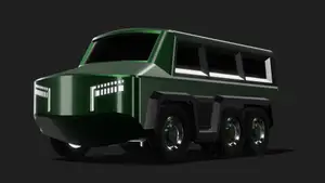 CL1M12 - Off-Road Armored 6x6 Military Transport