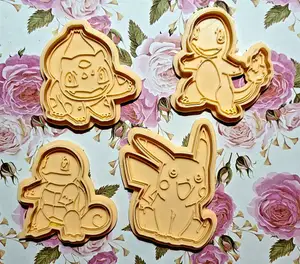 Pokemon Cookie cutter Set - PART 001