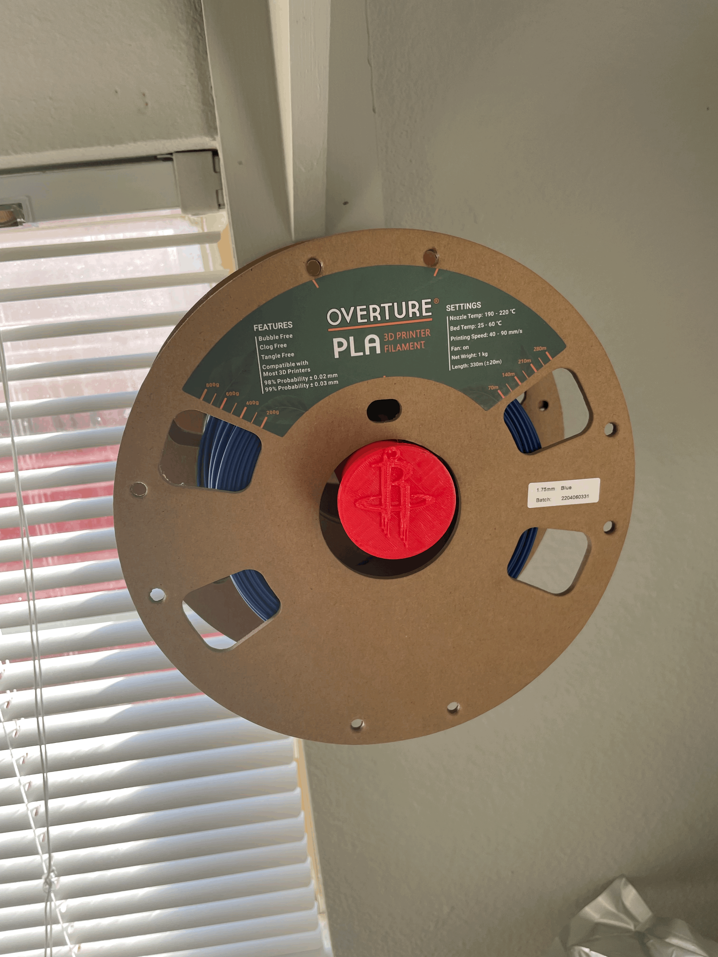 Extremely simple filament Holder rockets edition