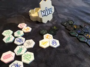 Hive Board Game - Swarm bugs design