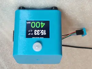 Sensor Case with Presence Detection, CO2 Meter, Lux and Climate