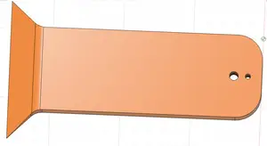 StraightPrint-- Print Bed Scraper with 1.75 and 3mm filament straighteners built in