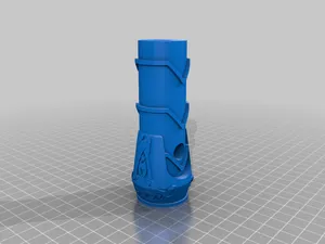 Mjolnir Thor Hammer Handle with Strap Slot