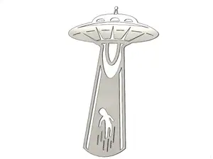 Alien flying saucer Bookmarks
